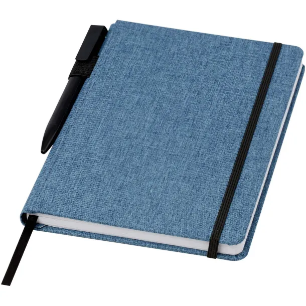 Orin A5 RPET notebook - Marksman Hale Blue