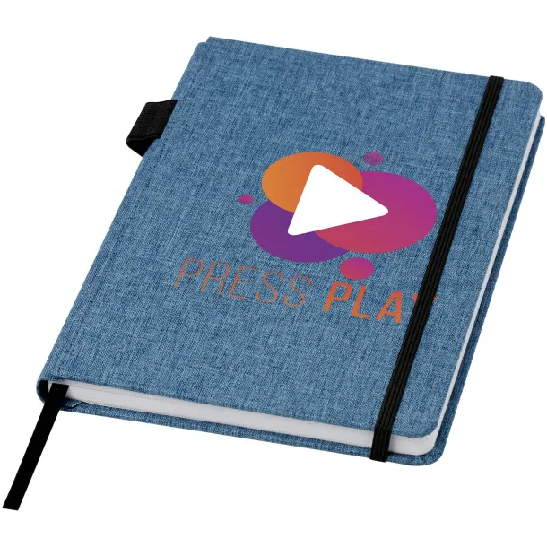 Orin A5 RPET notebook - Marksman Hale Blue