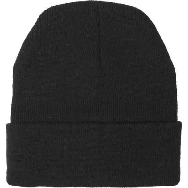  Winter hat with COB light Crna