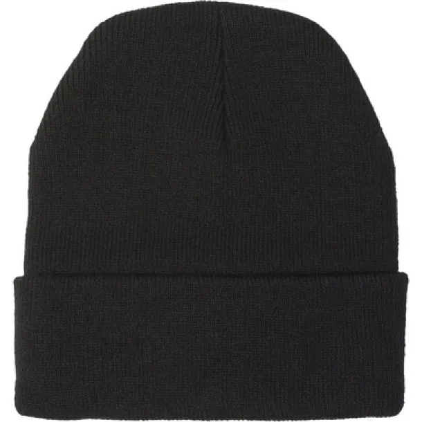  Winter hat with COB light Crna