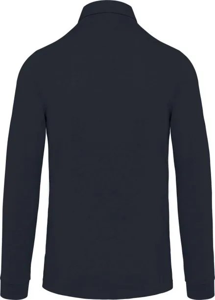  MEN'S LONG SLEEVED JERSEY POLO SHIRT - Kariban Navy