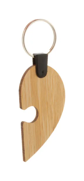 Lozzle puzzle keyring Natural