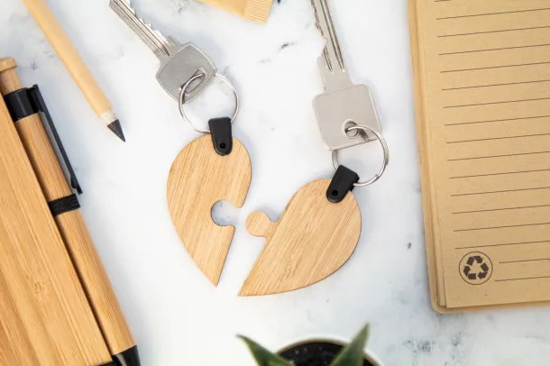 Lozzle puzzle privjesak za ključeve Prirodna