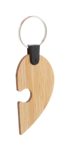 Lozzle puzzle keyring Natural
