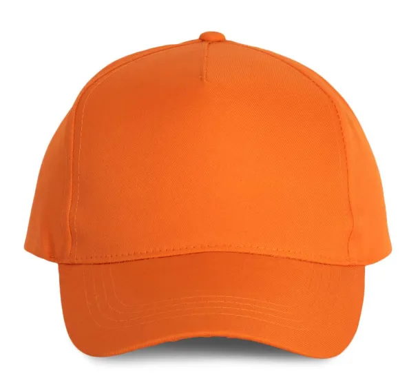  POLYESTER CAP - 5 PANELS - K-UP Orange