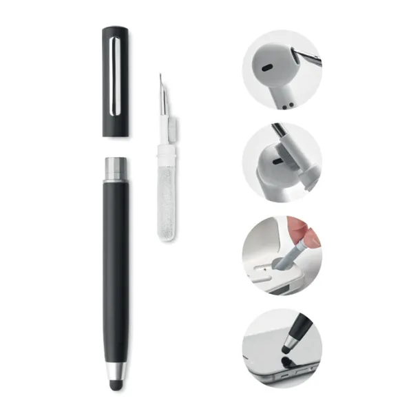 CLEANPEN Stylus pen TWS cleanning set Black