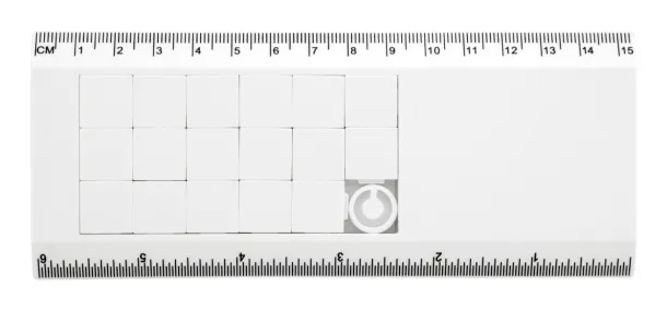 Slidy puzzle ruler White