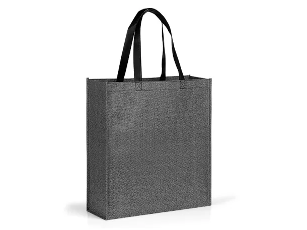 LARA non woven shopping bag Black