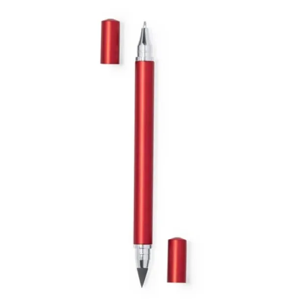  Ball pen 2 in 1, "infinity" pencil Crvena