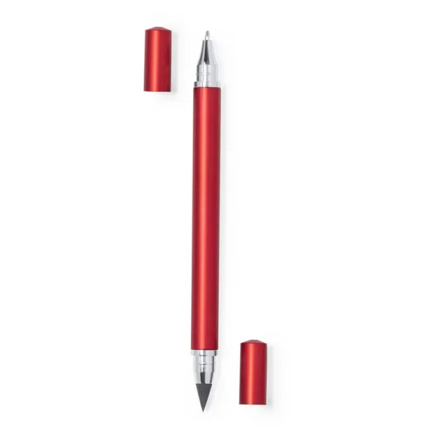  Ball pen 2 in 1, "infinity" pencil Crvena