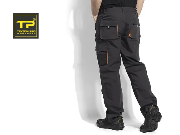 HAMMER PANTS workwear pants - TEKTON PRO Dark gray