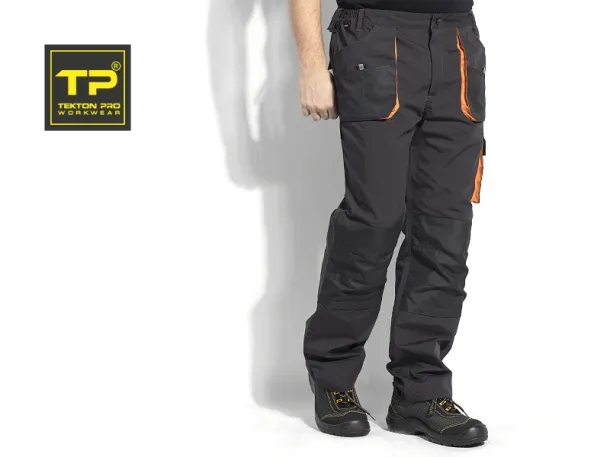 HAMMER PANTS workwear pants - TEKTON PRO Dark gray