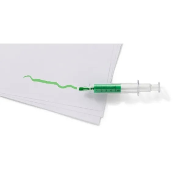  Highlighter "syringe" Žuta