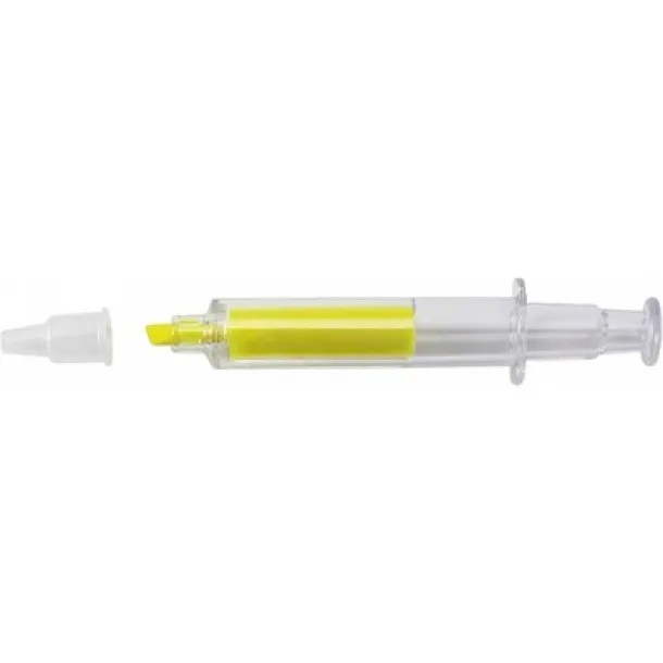  Highlighter "syringe" Žuta