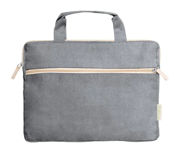 Baiplur cotton document bag Grey