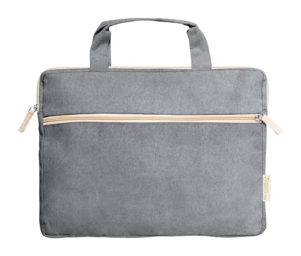 Padra cotton document bag Grey
