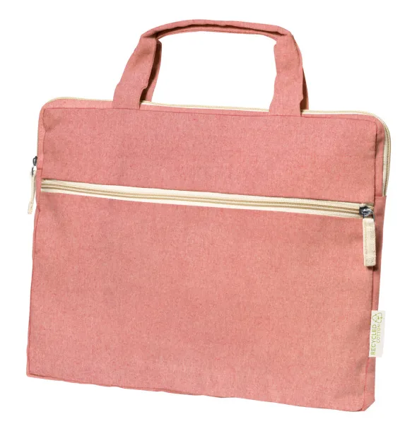 Padra cotton document bag Red