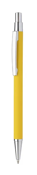 Chromy ballpoint pen Yellow