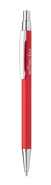 Chromy ballpoint pen Red