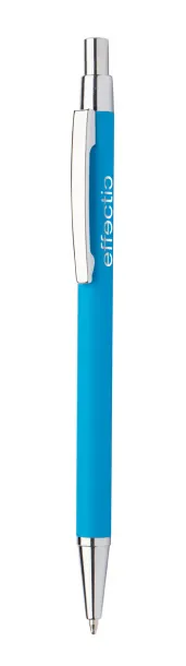 Chromy ballpoint pen Light blue