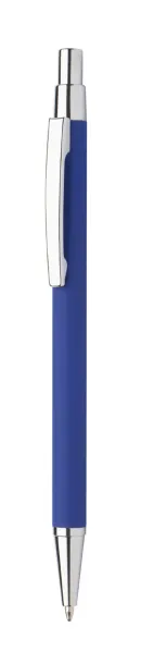 Chromy ballpoint pen Blue