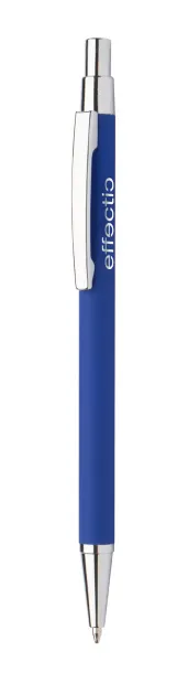 Chromy ballpoint pen Blue