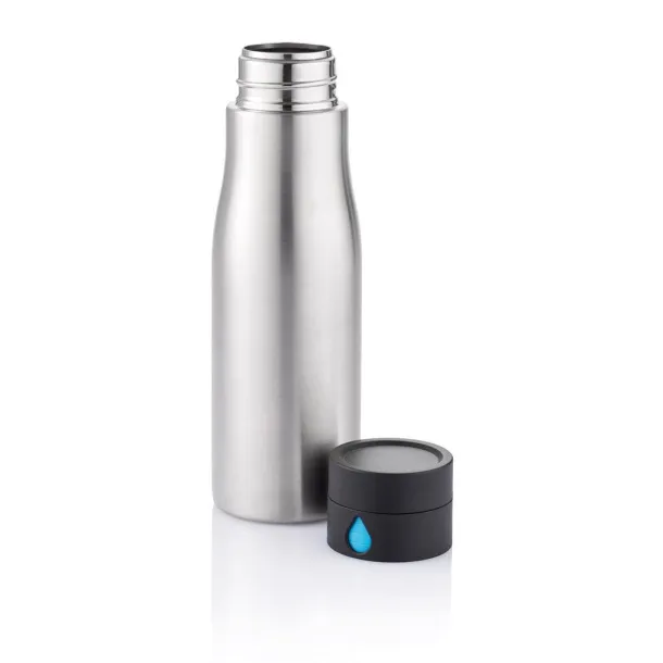 Aqua hydration tracking bottle - XD Xclusive Grey Blue