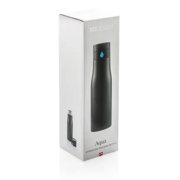  Aqua hydration tracking bottle - XD Xclusive Black Blue