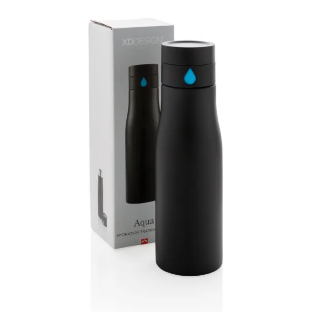  Aqua hydration tracking bottle - XD Xclusive Black Blue