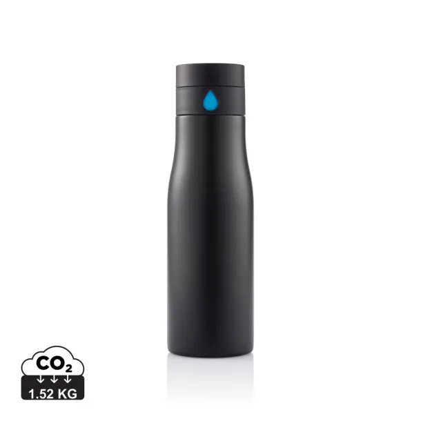  Aqua hydration tracking bottle - XD Xclusive Black Blue