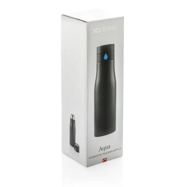  Aqua hydration tracking bottle - XD Xclusive Black Blue