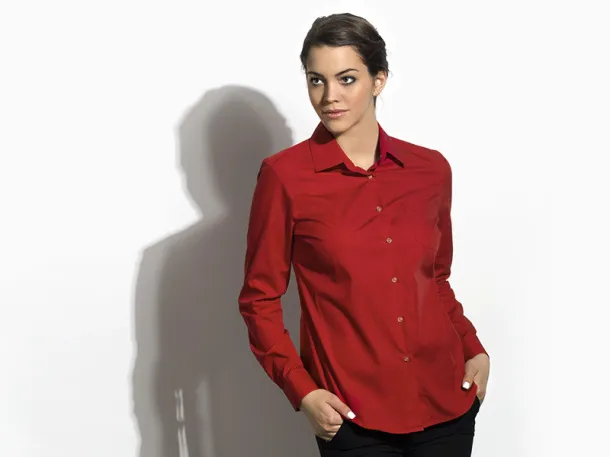 COMFORT LSL WOMEN women’s long sleeve shirt - EXPLODE Red