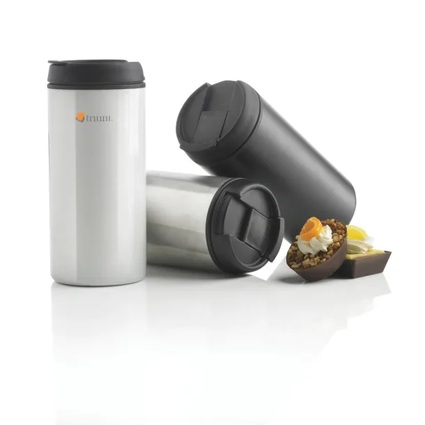  Metro RCS Recycled stainless steel tumbler - XD Xclusive White 