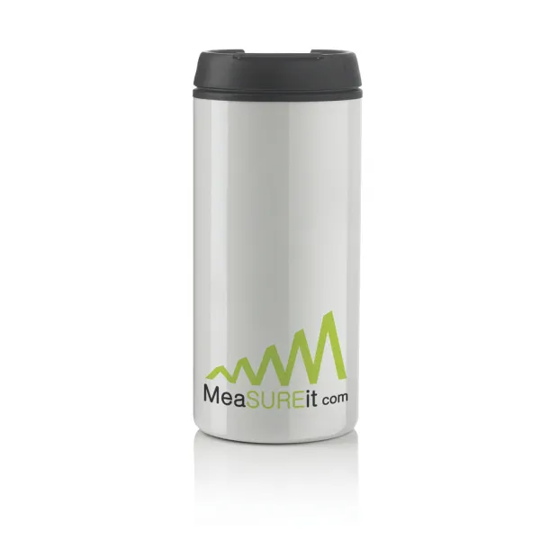  Metro RCS Recycled stainless steel tumbler - XD Xclusive White 