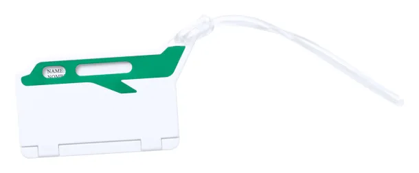 Mufix luggage tag White Green