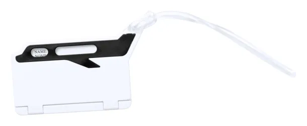 Mufix luggage tag White Black