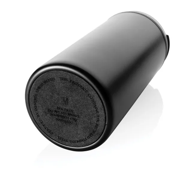  Metro RCS Recycled stainless steel tumbler - XD Xclusive Black 