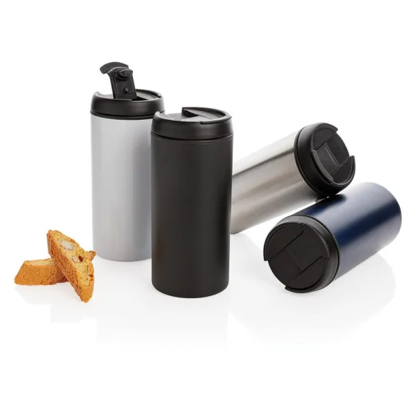  Metro RCS Recycled stainless steel tumbler - XD Xclusive Black 