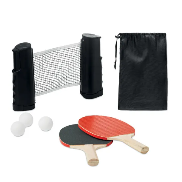 PING PONG Set za stolni tenis Crna