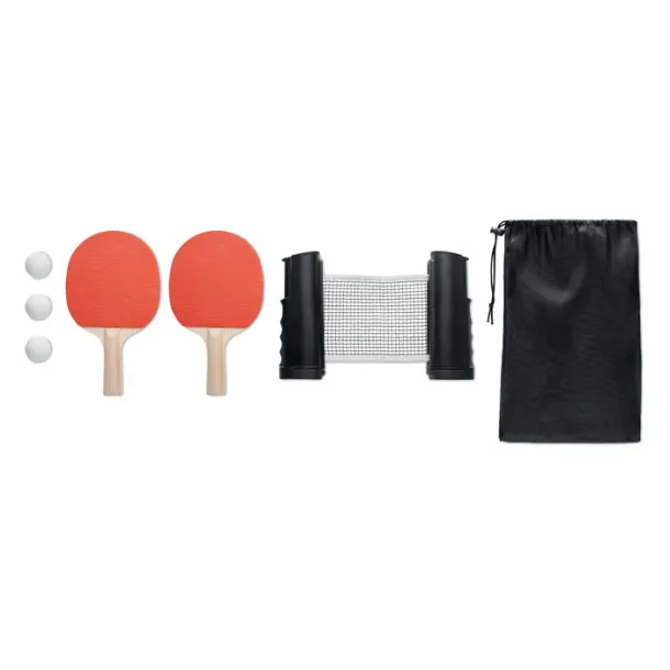 PING PONG Set za stolni tenis Crna