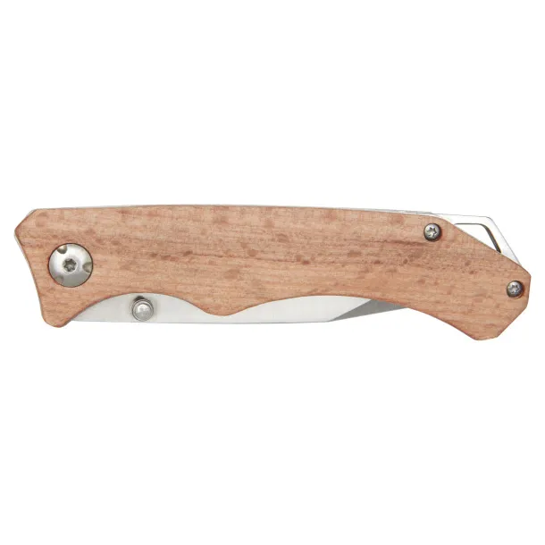 Dave pocket knife with belt clip - STAC Wood