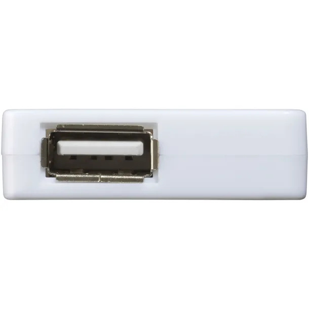 Brick 4-port USB hub - Bullet White