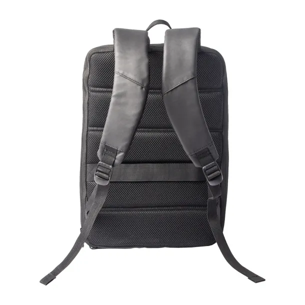 INDIO stiffened laptop backpack Graphite