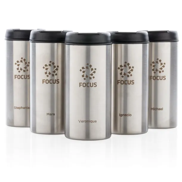  Metro RCS Recycled stainless steel tumbler - XD Xclusive Silver 