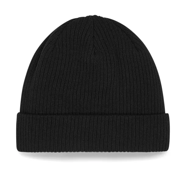  Organic Cotton Beanie - Beechfield Black