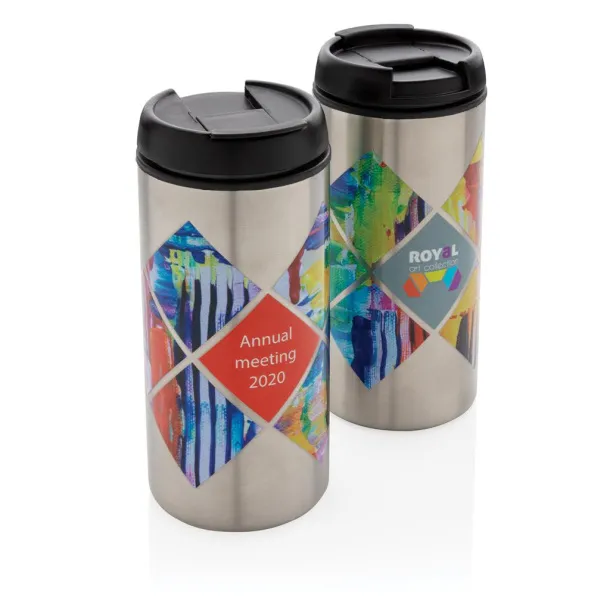  Metro RCS Recycled stainless steel tumbler - XD Xclusive Silver 