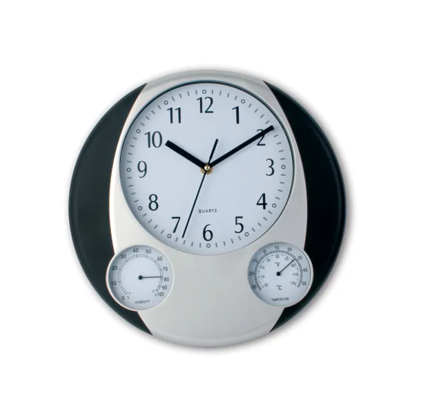 Prego wall clock Black