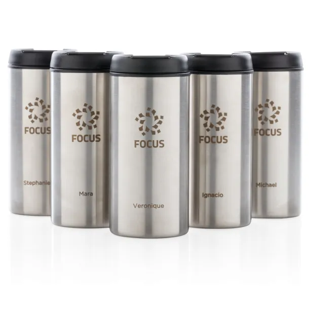  Metro RCS Recycled stainless steel tumbler - XD Xclusive Silver 