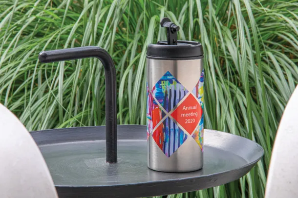  Metro RCS Recycled stainless steel tumbler - XD Xclusive Silver 