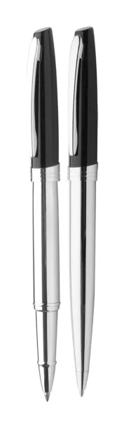 Station pen set Silver Black